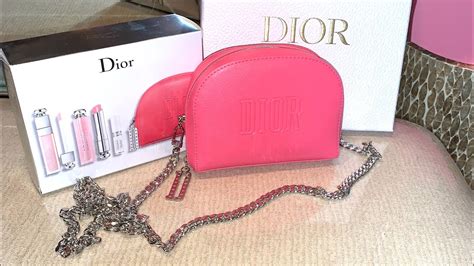 dior blue pouch|free Dior pouch with purchase.